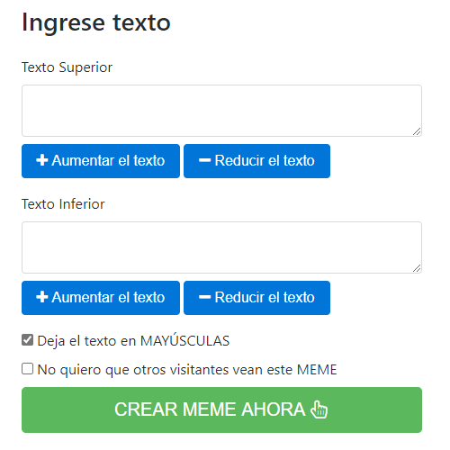 2º Passo - Como Criar Memes no Gerador de Memes Online